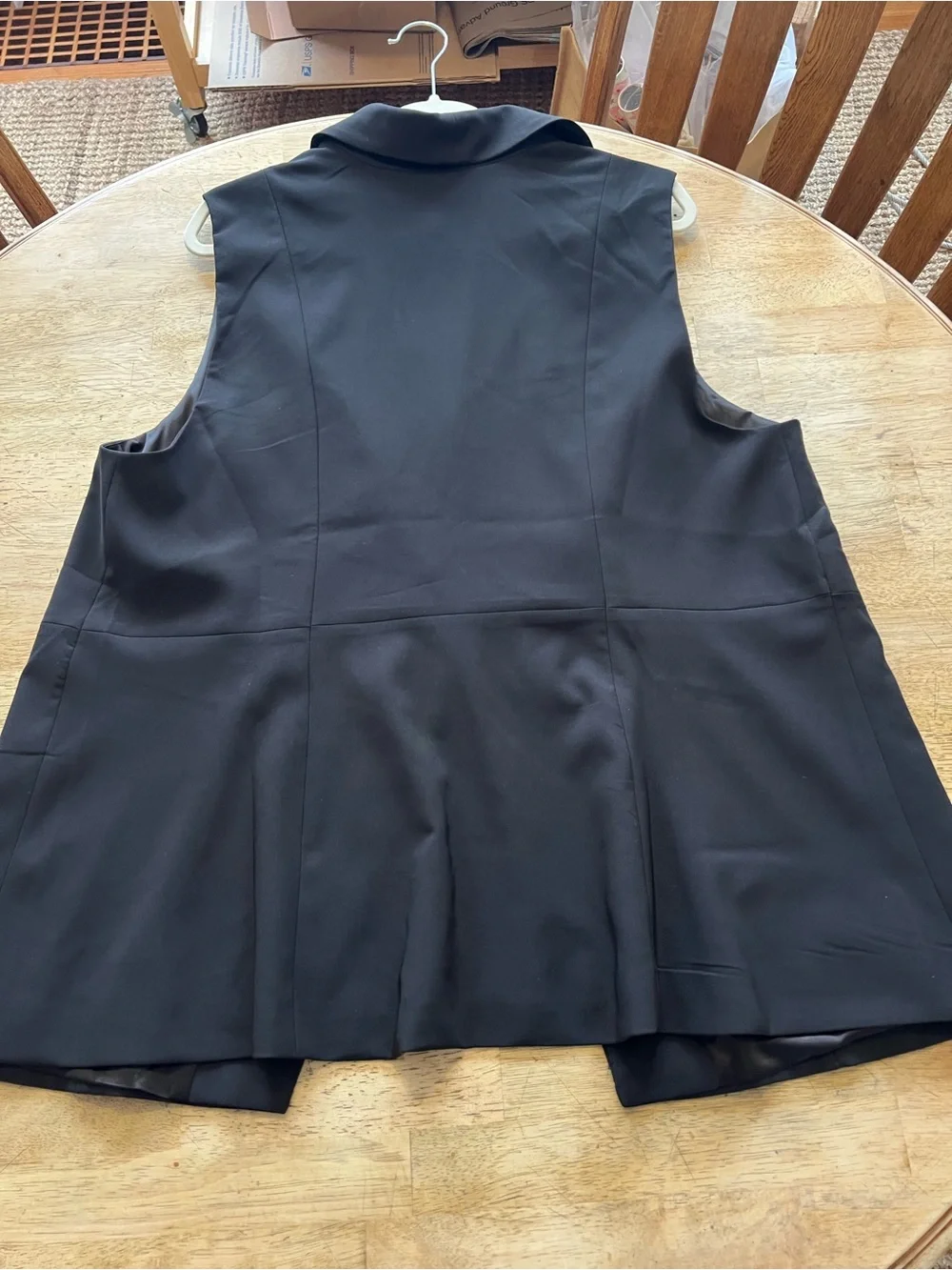 Studio by Torrid Black Tailored Sleeveless Vest & Shorts Set